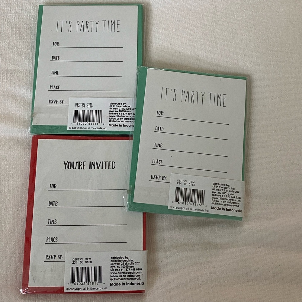 Party invitations - Picture 2 of 2
